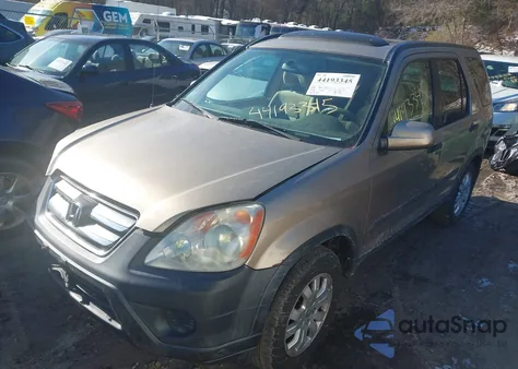 2005 Honda Cr-V Ex z USA, uszkodzony, nr VIN SHSRD78895U317839